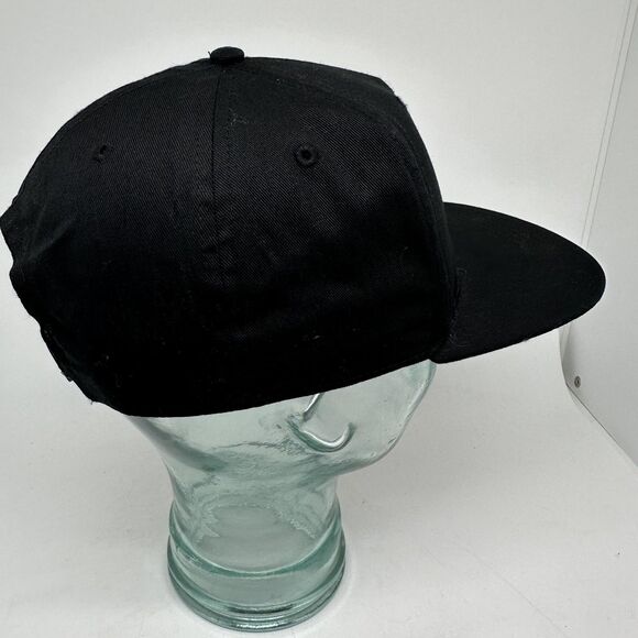 Five Nights at Freddy's Hat Cap Snap Back Black Freddy Fazbear Pizza Patch Mens - Picture 6 of 8